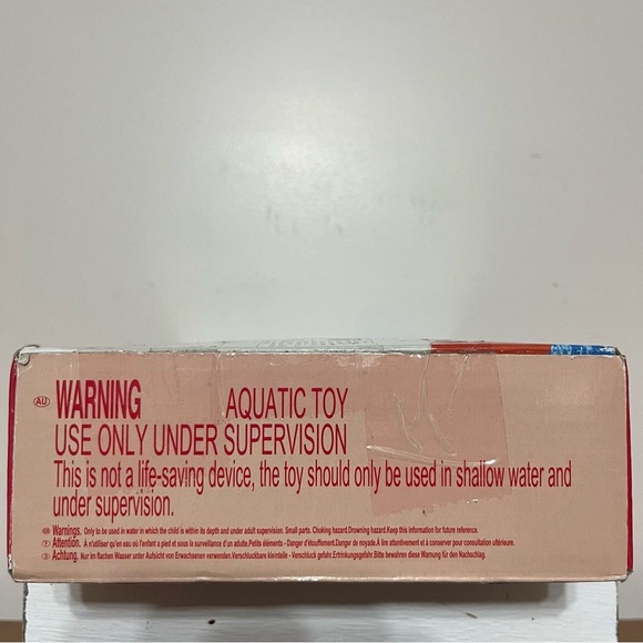 JILONG Dolphin Rider Inflatable 60" x 35" Swim Pool Toy Raft Beach NEW - Picture 2 of 5